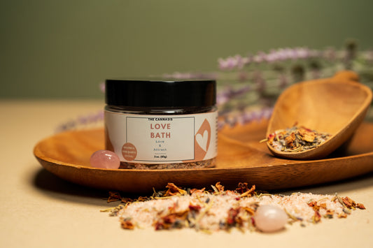 Love Bath Salts - Spiritual Flower Bath for Self-Love and Relationships